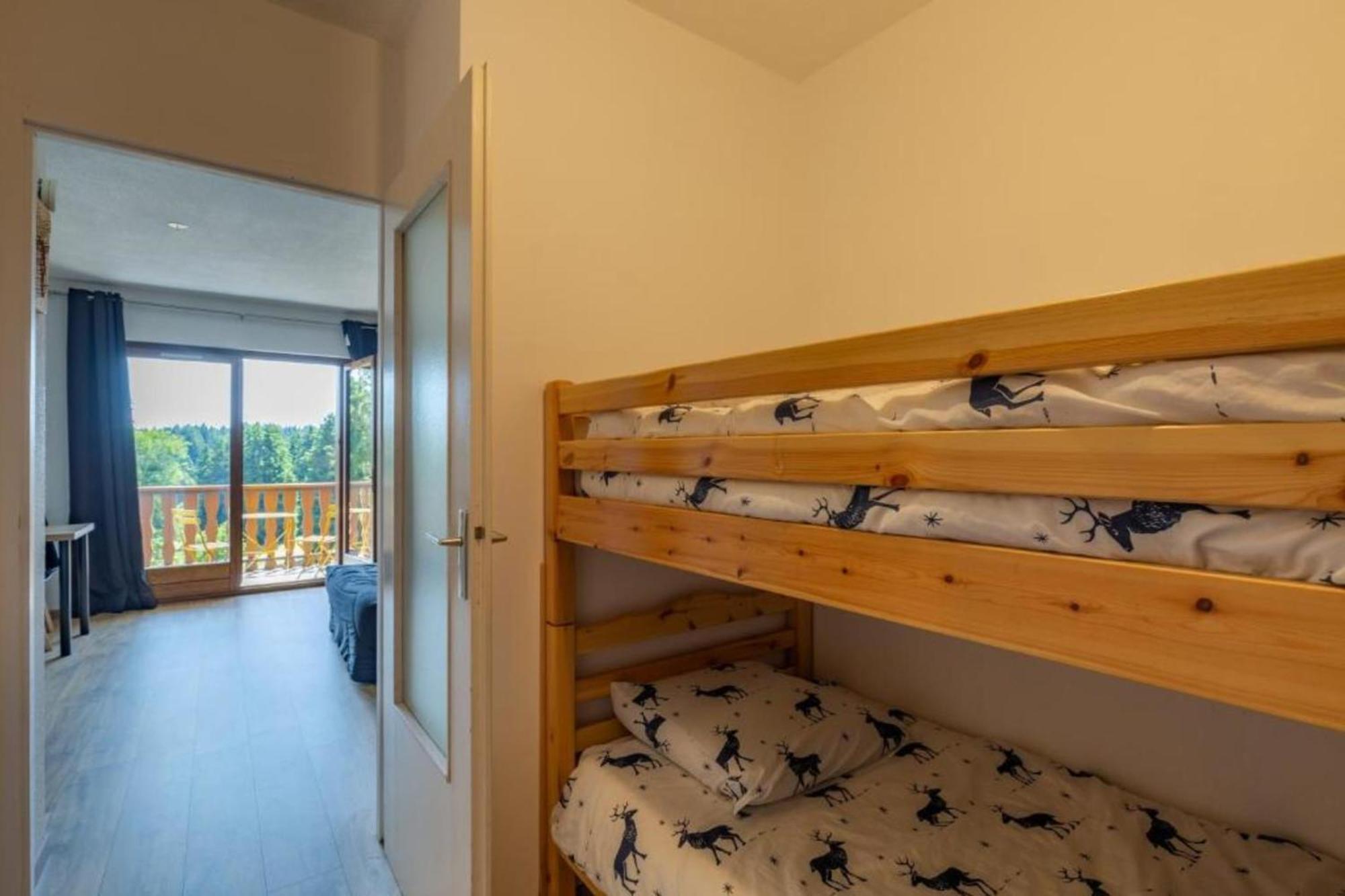 Chaleureux Studio Au Pied Des Pistes - Le Refuge Les Déserts Exteriör bild