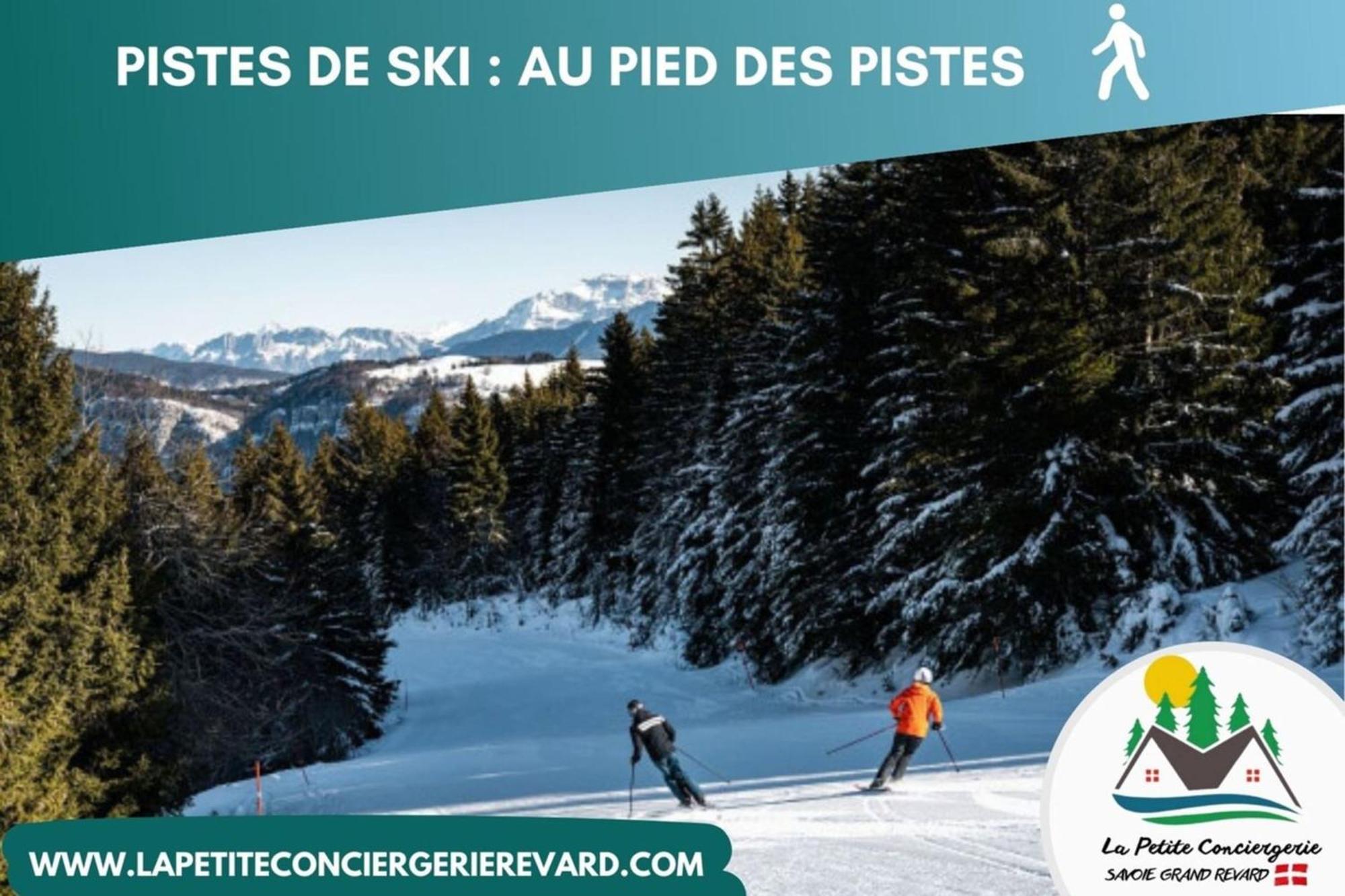 Chaleureux Studio Au Pied Des Pistes - Le Refuge Les Déserts Exteriör bild