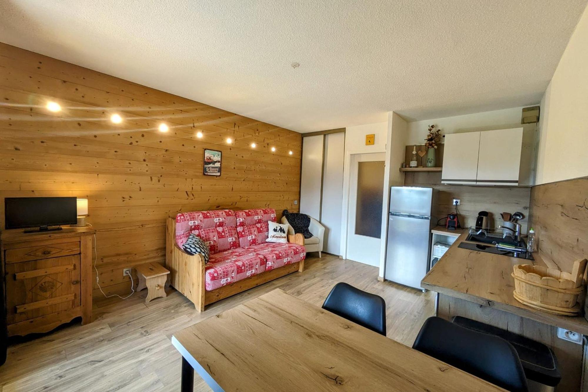 Chaleureux Studio Au Pied Des Pistes - Le Refuge Les Déserts Exteriör bild
