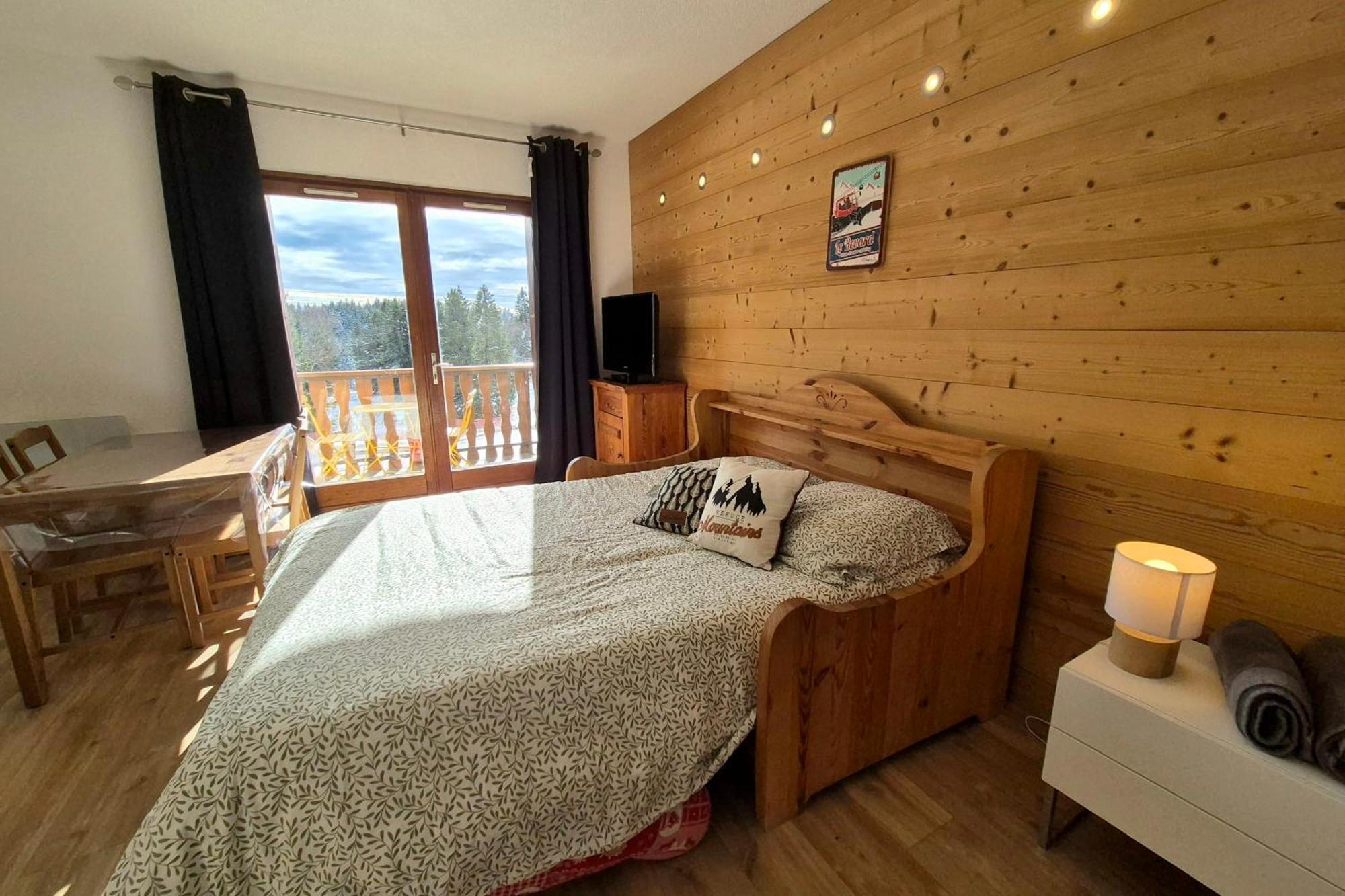 Chaleureux Studio Au Pied Des Pistes - Le Refuge Les Déserts Exteriör bild