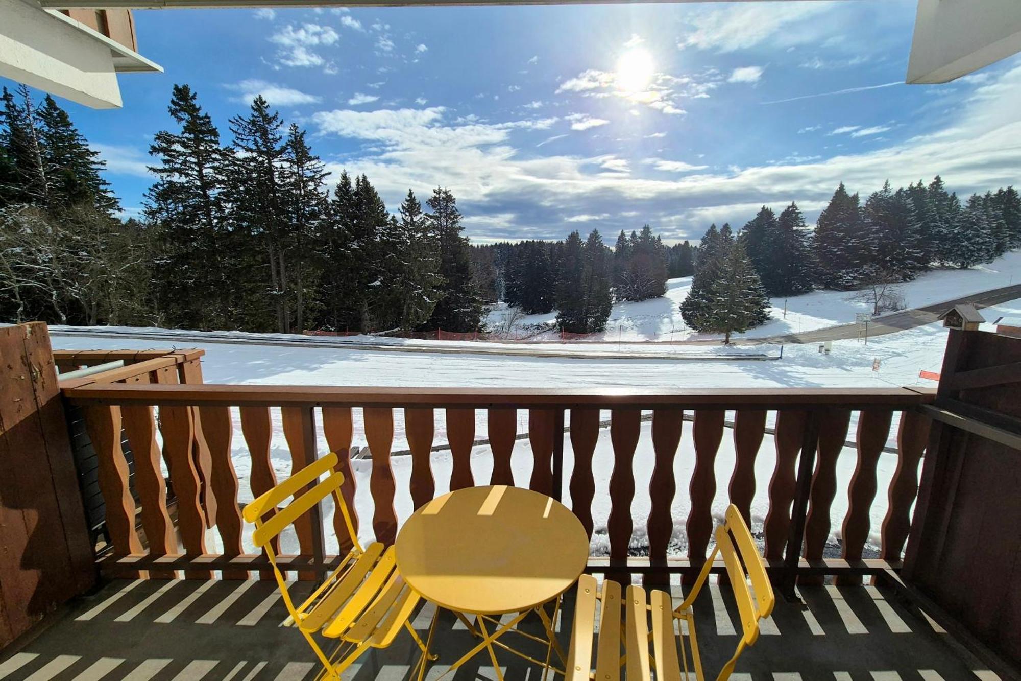 Chaleureux Studio Au Pied Des Pistes - Le Refuge Les Déserts Exteriör bild